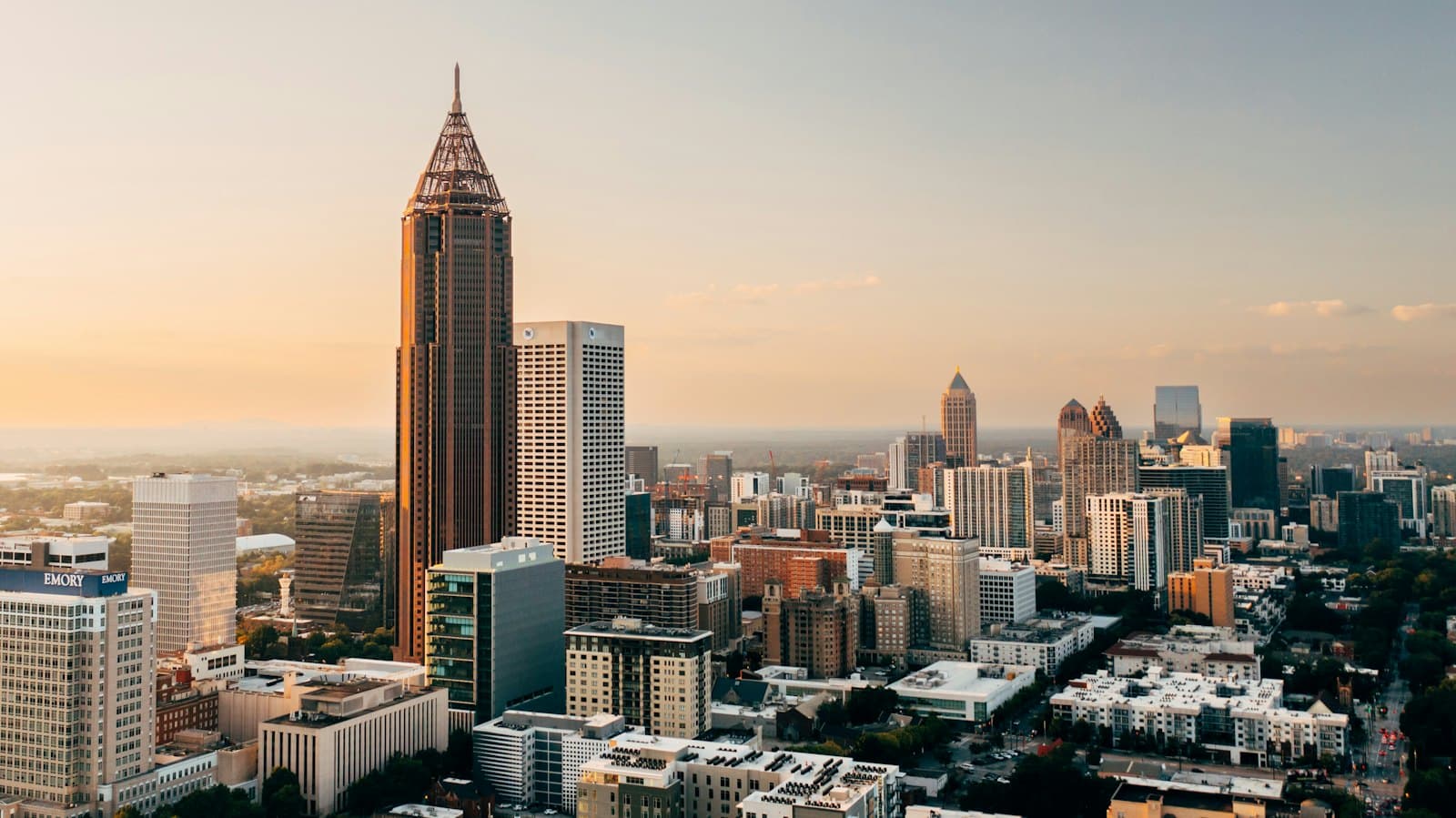 Le centre-ville d'Atlanta