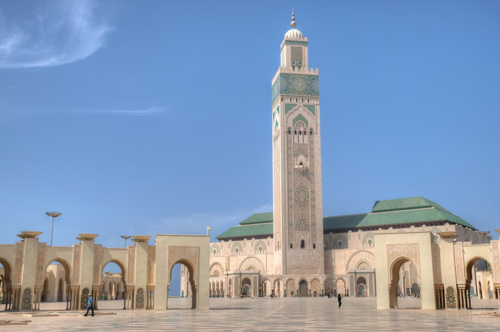 La mosquée Hassan II à Casablanca