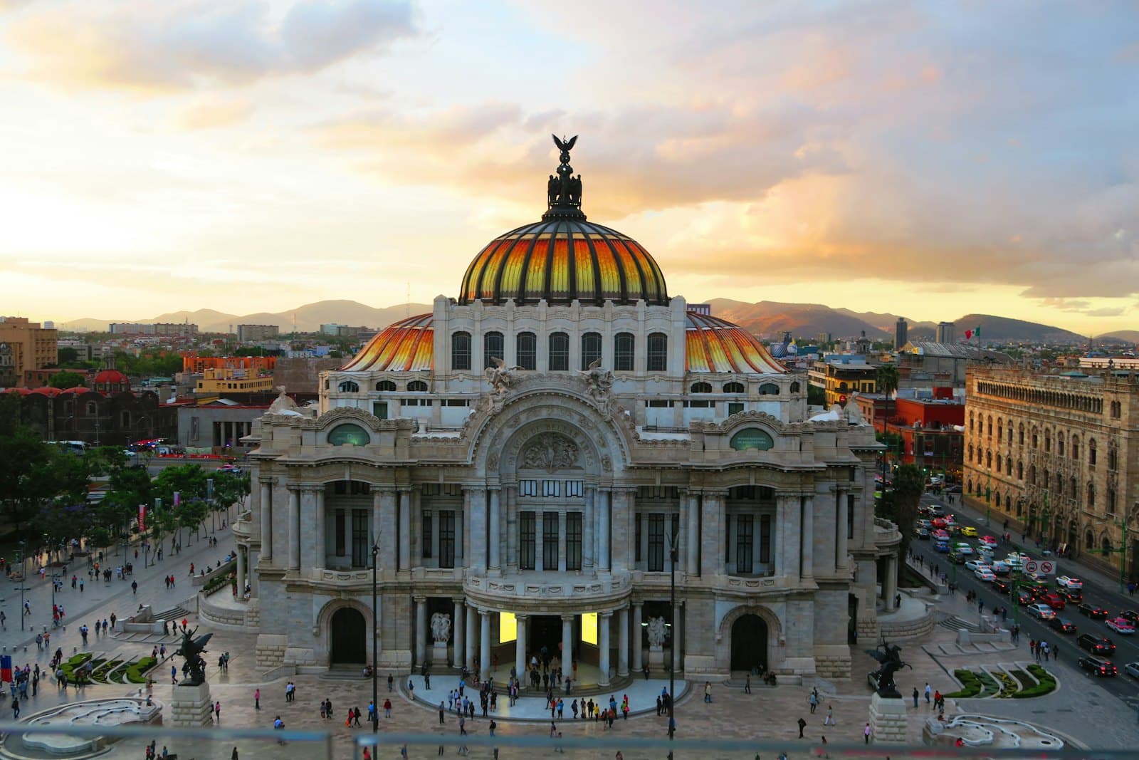 Le palais des Beaux-Arts de Mexico